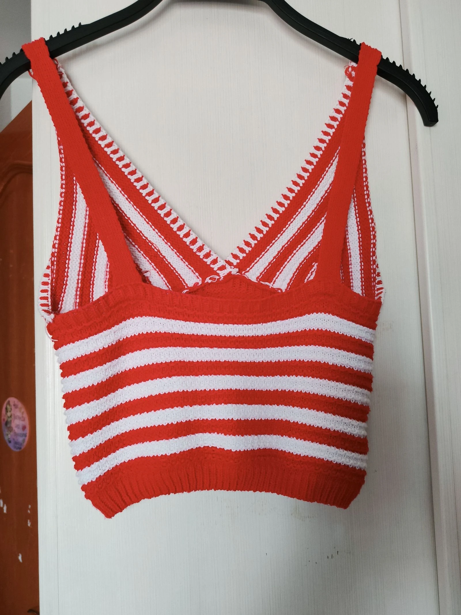 Striped crochet top Made in Italy Size XS or 34 – photo 9